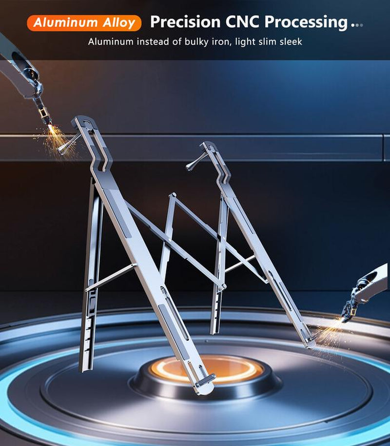 Remilar Car Laptop Mount Steering Wheel Tray Holder, Height Adjustable Car Desk for Laptop Computer Tablet, Foldable Portable Lap Laptop Stand for Car Vehicle Workstation Accessories Truck SUV Tesla