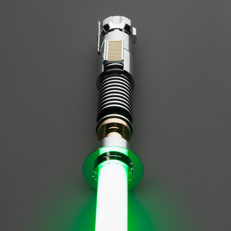 Luke Skywalker EP8 Lightsaber Heavy Dueling Xeno Pixel Saber Metal Hilt with 34 Sound Fonts Sensitive Smooth Swing
