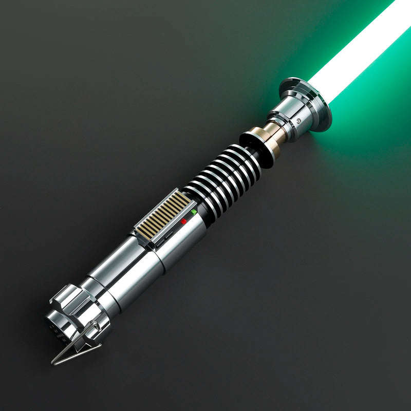Luke Skywalker EP8 Lightsaber Heavy Dueling Xeno Pixel Saber Metal Hilt with 34 Sound Fonts Sensitive Smooth Swing