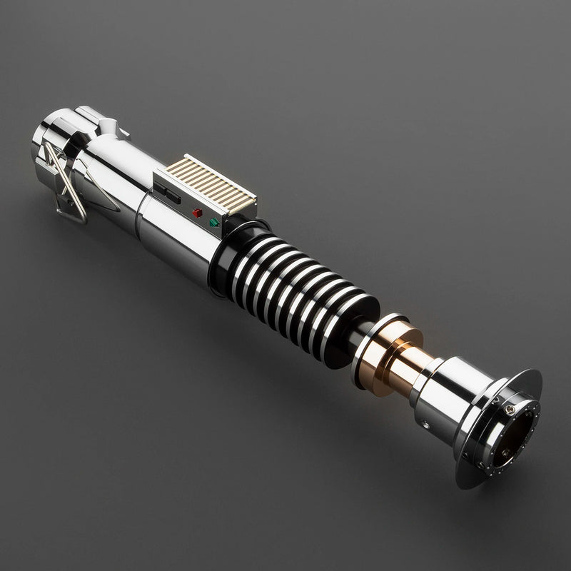 Luke Skywalker EP8 Lightsaber Heavy Dueling Xeno Pixel Saber Metal Hilt with 34 Sound Fonts Sensitive Smooth Swing