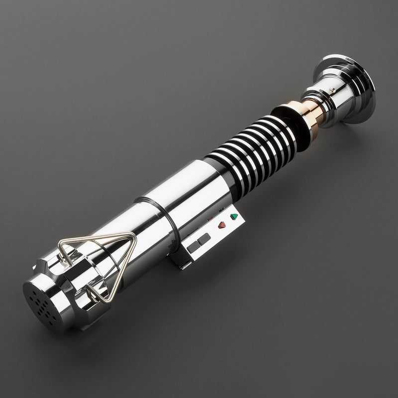 Luke Skywalker EP8 Lightsaber Heavy Dueling Xeno Pixel Saber Metal Hilt with 34 Sound Fonts Sensitive Smooth Swing